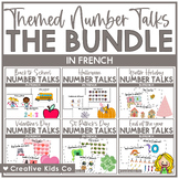 Themed Number Talks - The French Bundle
