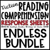 Themed Reading Response Worksheets ENDLESS GROWING BUNDLE