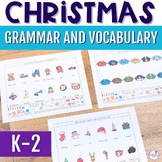Themed Therapy Christmas Language Activities to Build Gram