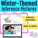Winter Inferencing with Pictures | Real Photo Task Cards