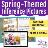 Spring Inferencing With Pictures Task Cards for Prediction