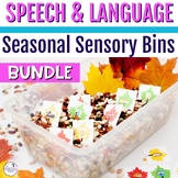 Themed Therapy: Seasonal Sensory Bin Companion For Speech 