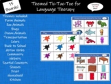 Themed Tic Tac Toe for Language Therapy