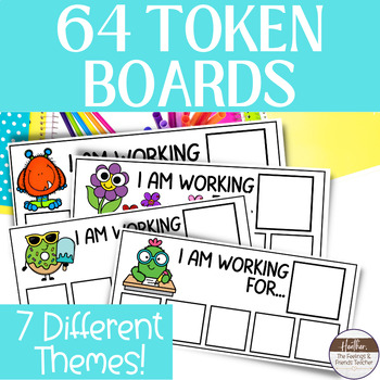 Preview of Token Board and Reward Chart Bundle | Behavior Management Boards