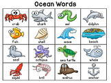 Themed Writing Charts (23 fun word charts for writing center)