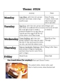 Themed week lesson plans: STEM