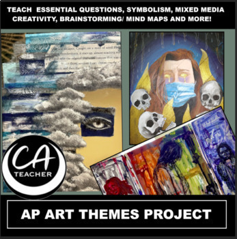 Preview of Themes Project for Advanced High School Art or AP® Art Intro Symbolism/ Question