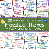 Themes for Preschool and Kindergarten Lesson Plans: Yoga &