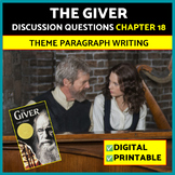 Themes from The Giver Chapter Questions, Symbolism Chapter