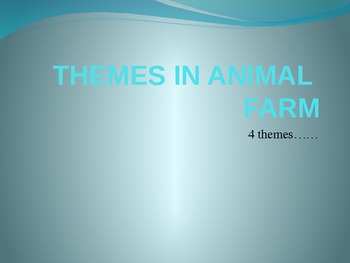 animal farm dystopia essay