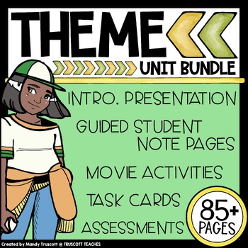 Preview of Themes in Literature Unit BUNDLE