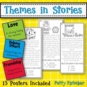 Themes in Stories by Patty Rutenbar | TPT