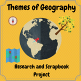 Themes of Geography Scrapbook Project