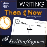 Then and Now Graphic Organizer (K-1 Wit and Wisdom Support)