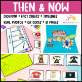 Long Ago and Today Then and Now Social Studies Activities Diorama