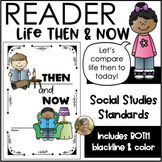 Then and Now & Life Long Ago Reader & Picture Cards with A