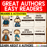 Read Across America Week Activities, Authors Easy Readers 