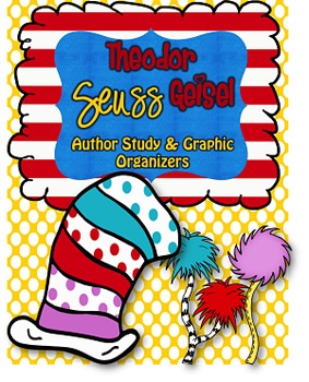 Preview of Theodor Seuss Geisel Author Study **READ ACROSS AMERICA DAY**