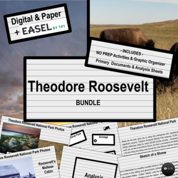 Preview of Theodore Roosevelt National Park BUNDLE