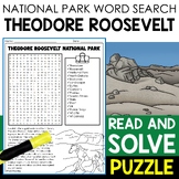 Theodore Roosevelt National Park Word Search Puzzle Nation