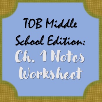 Preview of Theology of the Body for Teens: Middle School Ed.- Worksheet, Notes, Assessments