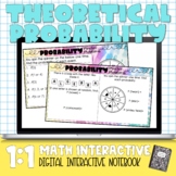Theoretical Probability Digital Interactive Notebook