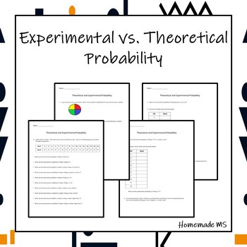 experimental vs. theoretical probability assignment