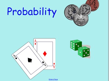Preview of Theoretical and Experimental Probability Smart Notebook Presentation