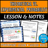 Theoretical vs. Experimental Probability PPT & Guided Note