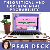 Theoretical vs Experimental Simple Probability Pear Deck -