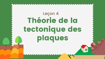 Preview of Théorie de la tectonique des plaques: BC Curriculum- 8e année