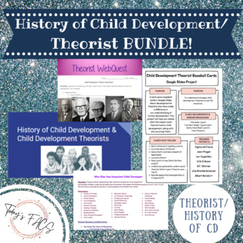 Preview of Theorist/History of Child Development Bundle