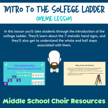 Preview of Theory #1. Intro to the Solfege Ladder