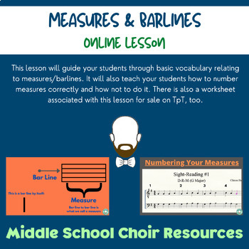 Preview of Theory #3. Measures & Barlines Lesson