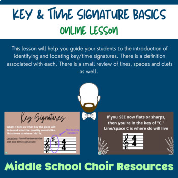 Preview of Theory #7. Key & Time Signature Basics Lesson