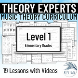 Theory Experts a Music Theory Curriculum Level 1 Print and