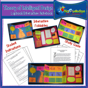 Preview of Theory of Intelligent Design Lapbook / Interactive Notebook - EBOOK