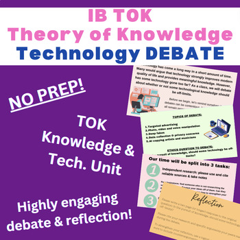 Preview of Theory of Knowledge Lesson | IB TOK Knowledge & Technology Ethics Debate