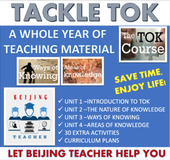 Preview of Theory of Knowledge (TOK) -FULL YEAR BUNDLE!