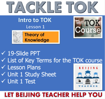 Theory of Knowledge (TOK) -Intro to TOK (Lesson 1) by Beijing Teacher