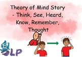 Theory of Mind | See it Know it | Worksheet & Story | Inference