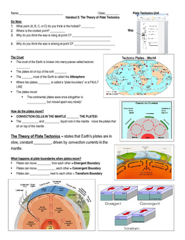 Preview of Theory of Plate Tectonics Handout