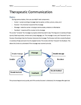 Preview of Therapeutic Communication