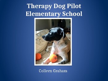 Preview of Therapy Dog Proposal