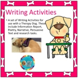 Therapy Dog Writing Activities