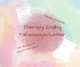 Therapy Ending Reflections/Letter