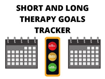 Preview of Therapy Goal Tracker (IEP, Physical, Occupational, Speech, School, Clinic, EI )