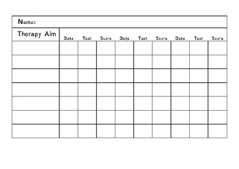 Preview of Therapy Progress Tracker