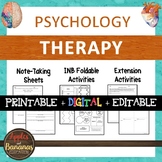 Therapy - Psychology Interactive Note-taking Activities