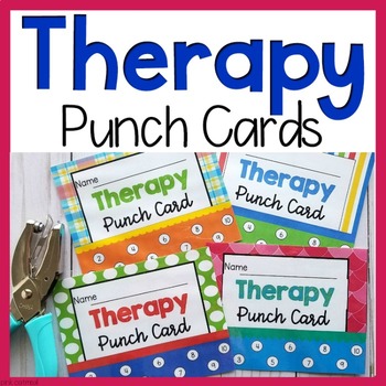 Preview of Therapy Punch Cards